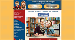 Desktop Screenshot of houstonspeech.com